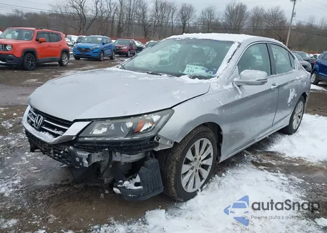 2013 Honda Accord Ex-L V-6 из США, поврежденный, VIN 1HGCR3F87DA038862